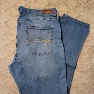 Denizen from Levi's Women's Classic Blue Straight Leg Jeans